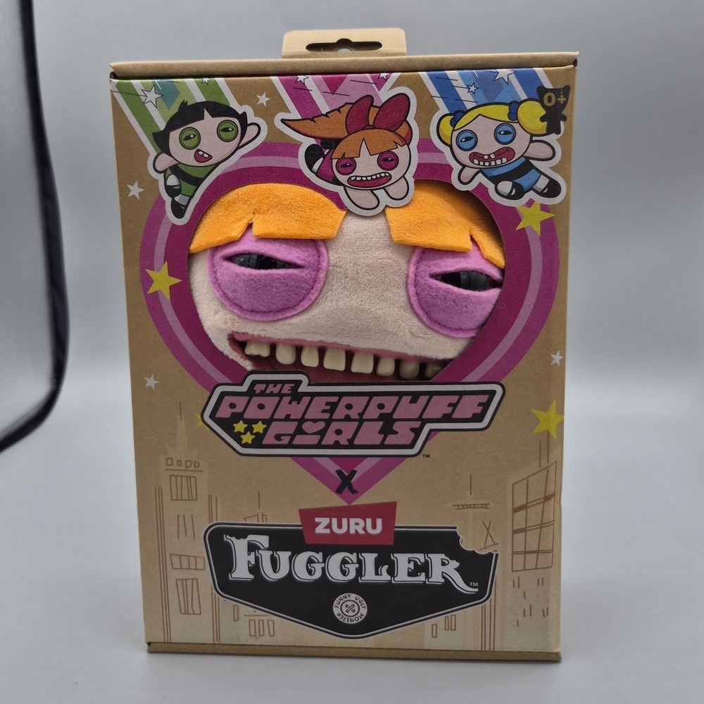 New ZURU Fuggler‎ x The Power Puff Girls Blossom 9 Inch Plush